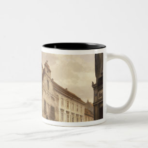 Old Berlin City Hall, 1867 Tweekleurige Koffiemok