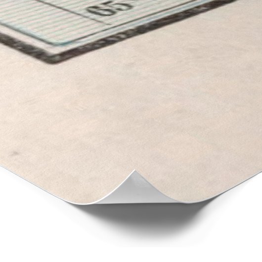 Old Bermuda Map (1912)  Bermudian Island Poster (Hoek)