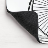 Old_Bicycle_-Art_Unisex Muismat (Hoek)