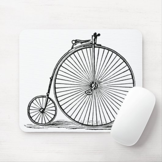 Old_Bicycle_-Art_Unisex Muismat (Met muis)