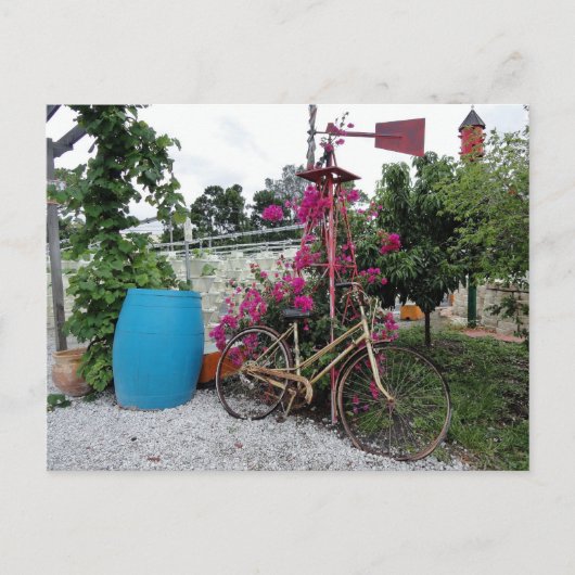 Old Bike Briefkaart (Voorkant)