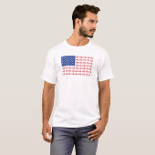 OLD-BIKE-FLAG-TEE T-SHIRT (Voorkant volledig)