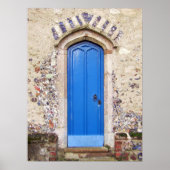 Old Blue Door Poster (Voorkant)