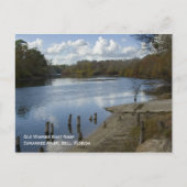 Old Boat Dock Briefkaart (Voorkant)