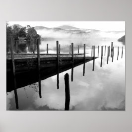 Old Boat Ramp - Derwentwater, het Lake District Poster