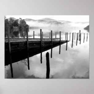 Old Boat Ramp - Derwentwater, het Lake District Poster