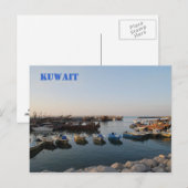 Old Boats, Koeweit Briefkaart (Voorkant / Achterkant)