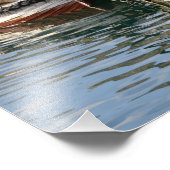 Old Boats Mevagissey Cornwall England Foto Afdruk (Hoek)