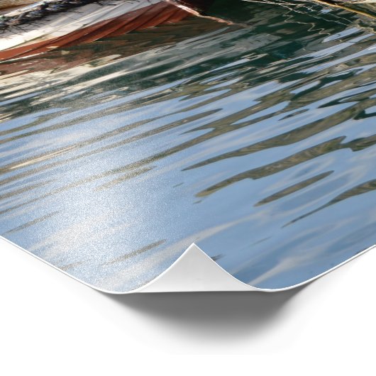 Old Boats Mevagissey Cornwall England Foto Afdruk (Hoek)