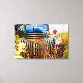 Old Boerderij Truck Canvas Afdruk (Voorkant)