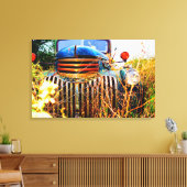 Old Boerderij Truck Canvas Afdruk (Insitu (Woonkamer))