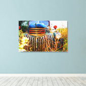 Old Boerderij Truck Canvas Afdruk (Insitu (Houten vloer))