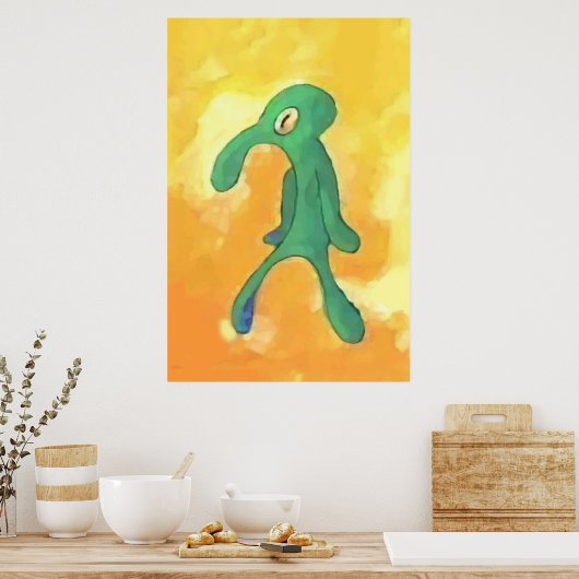 Old Bold en Brash Poster (Keuken)