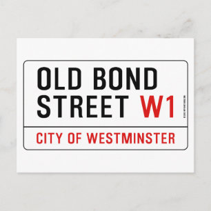 Old Bond Street Briefkaart