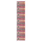 Old Book Library Short Table Runner Korte Tafelloper (Voorkant)