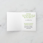 Old Boot House Adreskaart wijzigen Aankondiging (Binnen)