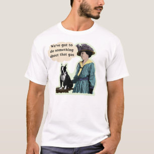 Old Boston Terrier T-shirt