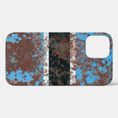 Old Botswana grunge background flagract, gerijpt, Case-Mate iPhone Case (Achterkant (horizontaal))