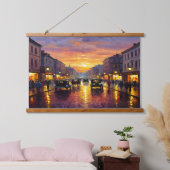 Old Boulevard Hangend Wandkleed (Slaapkamer)