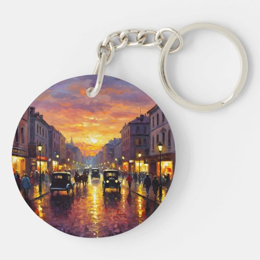 Old Boulevard Sleutelhanger (Achterkant)