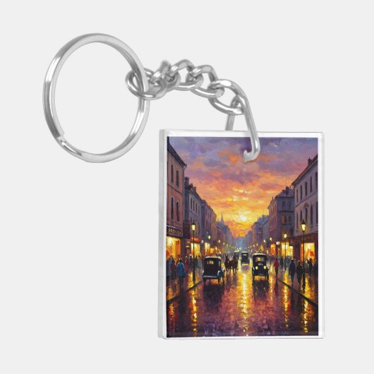 Old Boulevard Sleutelhanger (Voorkant Links)