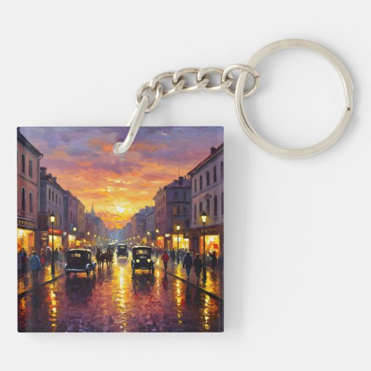 Old Boulevard Sleutelhanger (Achterkant)