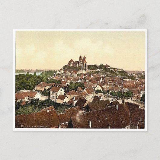 Old Breisach, Black Forest, Baden, Duitsland magni Briefkaart (Voorkant)