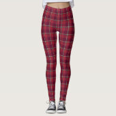 Old Brick and Cab Sav Plaid Leggings (Voorkant)