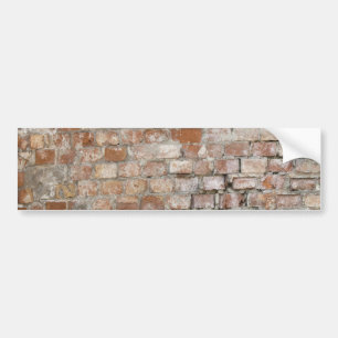 Old Brick Wall Bumpersticker