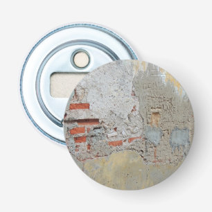 Old Brick Wall Button Flesopener