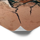 Old Brick Wall Poster (Hoek)