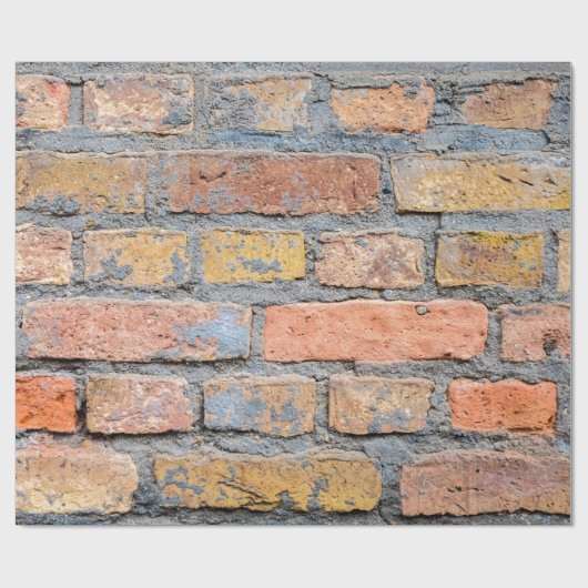 Old brick wall texture backgroundarchitectuur, bac cadeaupapier (Vlak)