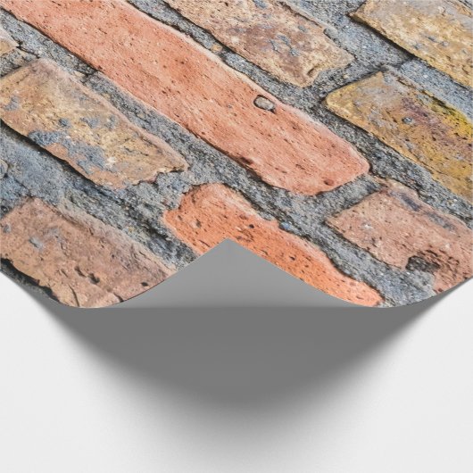 Old brick wall texture backgroundarchitectuur, bac cadeaupapier (Hoek)