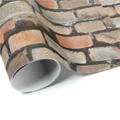 Old Brick Walling Cadeaupapier (Rol Hoek)