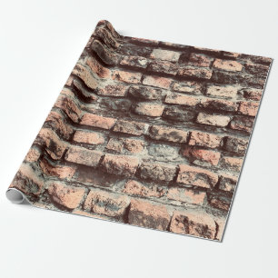 Old bricks Waalse background,block,brick,brown,old Cadeaupapier