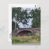 Old Bridge Durant, Oklahoma Briefkaart (Voorkant / Achterkant)