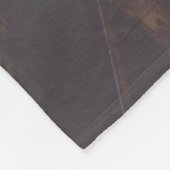 Old bridge with rusty metal rails near sea port. V Fleece Deken (Hoek)