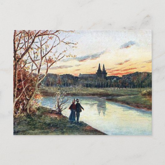 Old Briefkaart - Aberdeen, Schotland (Voorkant)