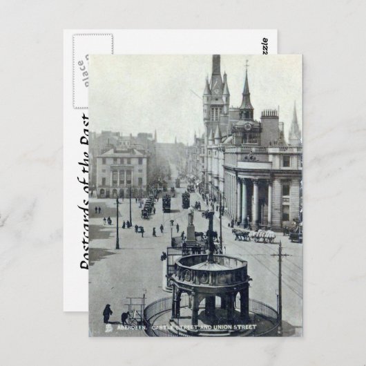 Old Briefkaart - Aberdeen, Schotland (Voorkant / Achterkant)