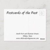 Old Briefkaart - Abilene, Texas (Achterkant)