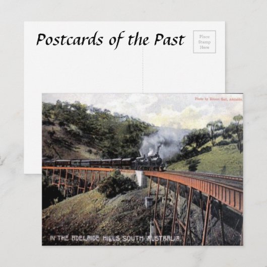 Old Briefkaart - Adelaide Hills, South Australia (Voorkant / Achterkant)