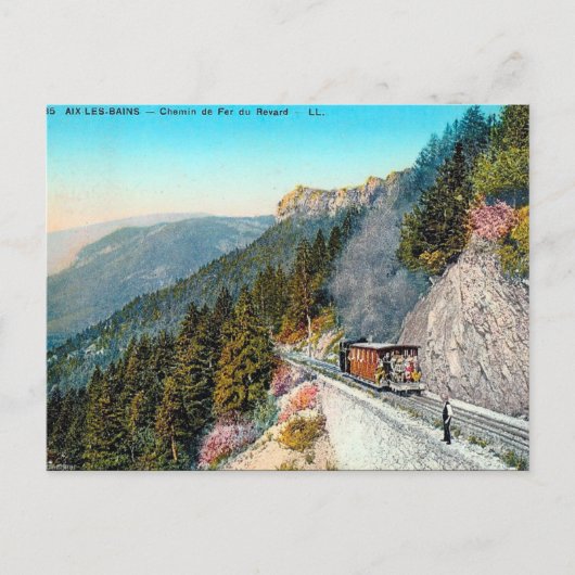 Old Briefkaart - Aix-les-Bains, Frankrijk (Voorkant)