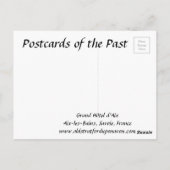 Old Briefkaart - Aix-les-Bains, Frankrijk (Achterkant)