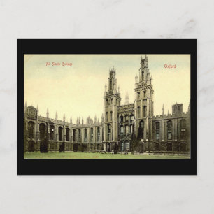 Old Briefkaart - All Souls College, Oxford