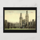 Old Briefkaart - All Souls College, Oxford (Voorkant)