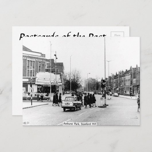 Old Briefkaart - Amhurst Park, Stamford Hill, Lond (Voorkant / Achterkant)