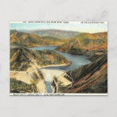 Old Briefkaart - Arrow Rock Dam, Idaho (Voorkant)