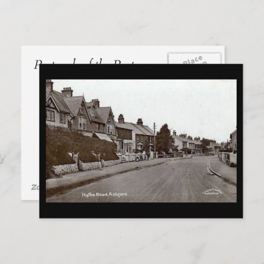 Old Briefkaart - Ashford, Kent (Voorkant / Achterkant)