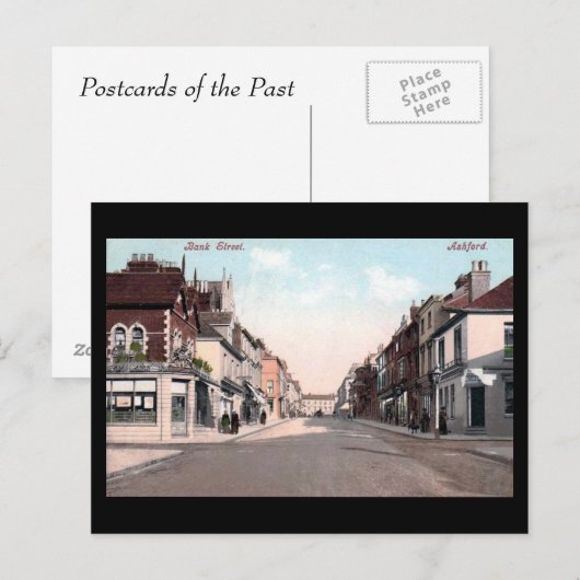 Old Briefkaart - Ashford, Kent (Voorkant / Achterkant)