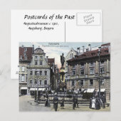 Old Briefkaart - Augsburg, Duitsland (Voorkant / Achterkant)